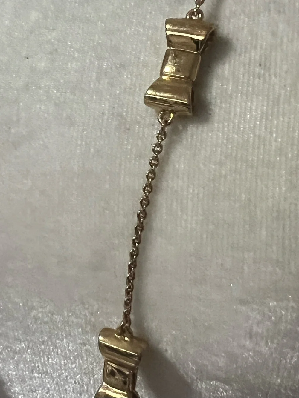 Kate Spade bow necklace